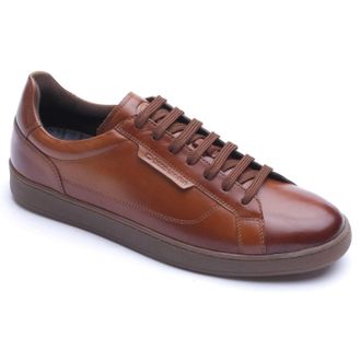 Base London Zammo Leren Heren TAN Sneakers