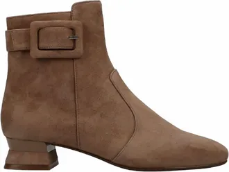 Vaneli Womens Pierot Ankle Boot In Military Suede