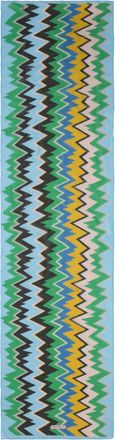 Ferragamo Zigzag Print Scarf