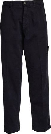 Stone Island Stretch Organic Cotton Broken Twill Old Effect Trousers