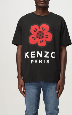 Kenzo T-shirt Kenzo in cotone con logo a contrasto