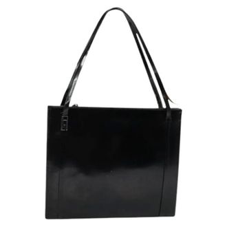 Gucci Pre-owned Leather gucci-bags - Dames - Pre-owned - Zwart - Maat: ONE Size Leer