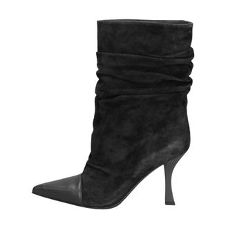 Marc Ellis Crystalline Prime Heeled Laarzen - Dames - Schoenen - Zwart - Maat: 40 EU Leer
