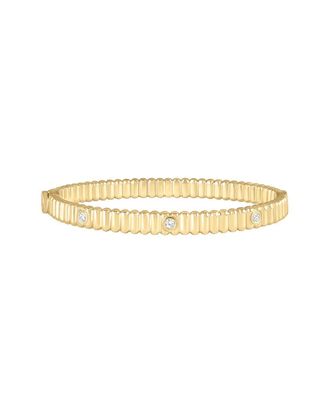 Electric Picks 14K Plated Cz Afterglow Bangle