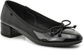 Nicole Miller Block Heel Dress Pump in Black Patent at Nordstrom Rack, Size 8.5