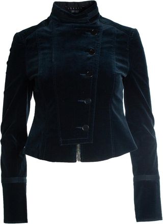 Theory velvet army jacket