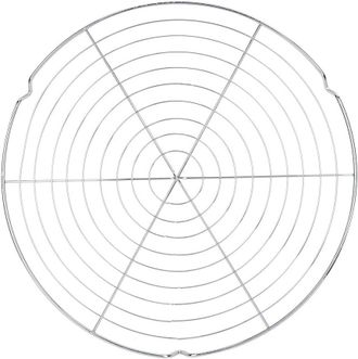 OEM Esta Parrilla Redonda De Alambre Reutilizable De 32,5 Cm Es Ideal Para Asar A La Parrilla, Rostizar Carne, Acampar, Hacer Picnics Y Mucho M&aacute;s