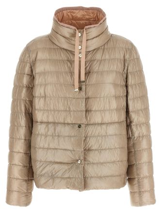 Herno Reversible Quilted Nylon Down Jacket - Beige