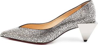 Christian Louboutin Pumps Galaxister Strass - Argento