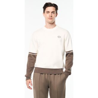Sergio Tacchini Giovane Crewneck in Gardenia at Nordstrom, Size Xxx-Large
