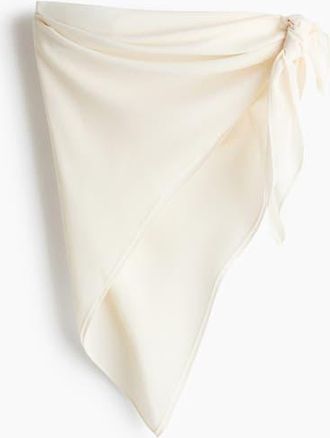 H&M Triangle Scarf in White at Nordstrom