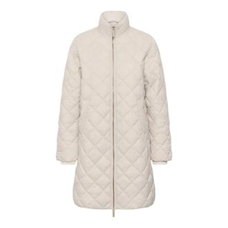 Part Two Jassen, Dames, Beige, 3Xl, Leer, Olisanne Down Jacket
