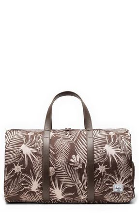 Herschel Novel Duffle Bag in Tropical Foliage at Nordstrom