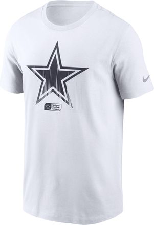Nike Dallas Cowboys Faded Essential Nike Mens NFL T-Shirt in White | N19910A7RD-P8V