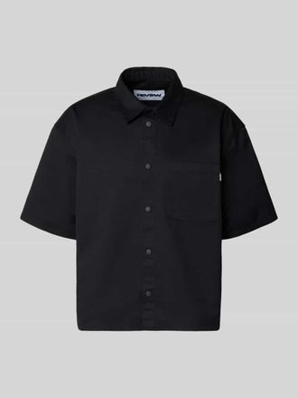 Review Relaxed Fit Freizeithemd mit Brusttasche in Black, Gr&ouml;&szlig;e XL