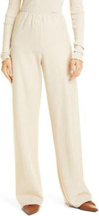 Vince Flannel Pull-On Pants in Light Oat at Nordstrom Rack, Size X-Large