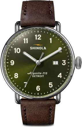 Shinola Orologio Canfield 40mm - Verde