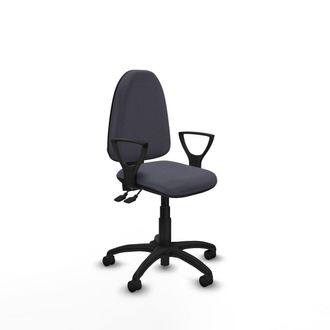 Piqueras y Crespo Piqueras Y Crespo A&yacute;na As Silla De Oficina Gris Oscuro