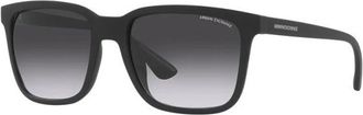 A|X Armani Exchange Zonnebrillen - Heren - Zonnebrillen - Zwart - 55 MM - Accessoires