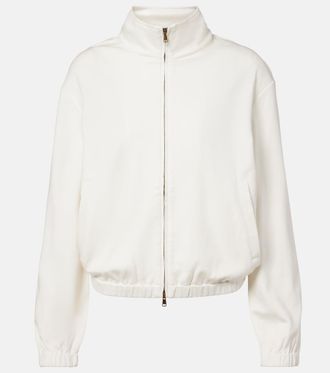 Max Mara Felpa in misto cotone e seta