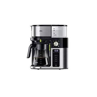 Braun Cafetera Braun Multiserve Kf 9050 Negro 1750 Vatios Acero Inoxidable