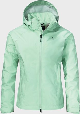 Sch&ouml;ffel Outdoorjacke SCH&Ouml;FFEL Jacket Easy XT L, Damen, Gr. 36, gr&uuml;n (6205, gr&uuml;n), Oberstoff: 100% Polyester; (Membran: Polyurethan); Futter: 100% Polyester, r