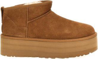 UGG Brown Classic Platform Boots