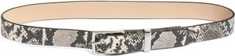 Rag & Bone X Boyfriend Belt in Black/white Snake at Nordstrom, Size X-Small