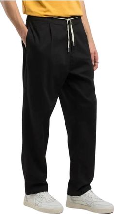 Replay Zwarte Denim Broek - Heren - Slim Fit Broeken - Zwart - W28 - Denim - Broeken