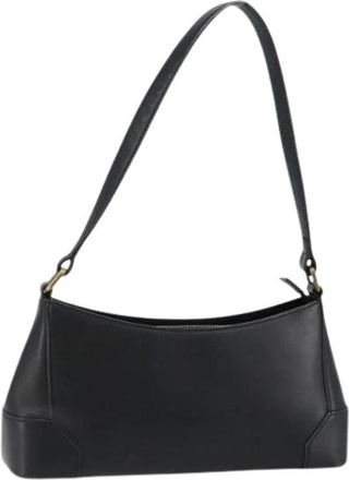 Burberry Pre-owned Shoulder Bags, female, Black, Size: ONE SIZE Pre-owned Vintage Shoulder Bag