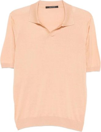 Tagliatore Keith Polo - Heren - V-hals truien - Oranje - 2XL - Leer - Truien & Vesten