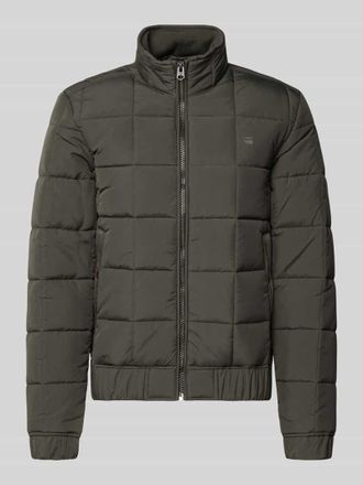 G-Star Steppjacke mit Rei&szlig;verschluss in Anthrazit, Gr&ouml;&szlig;e L