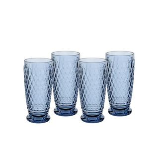 Villeroy & Boch Boston coloured Set of 4 Hiball in Blue at Nordstrom