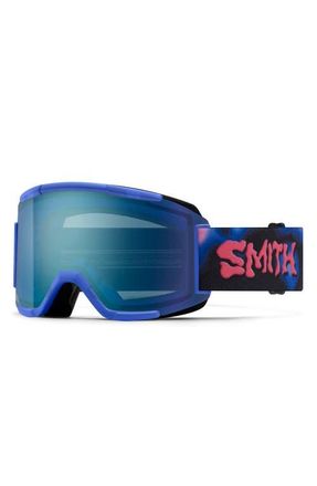 Smith Squad 203mm ChromaPop Snow Goggles in Supernova Vibes /Blue Mirror at Nordstrom