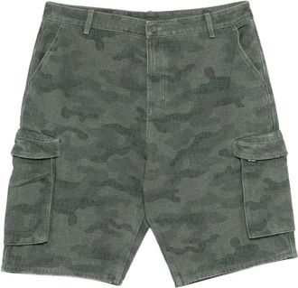 Daily Paper Clothing Camouflage Cargo Shorts