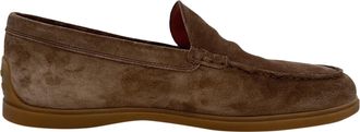 Tod's TodS Pre-owned Mens Loafers in Brown Suede - Size UK 9