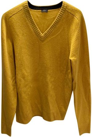 Joseph Golden-Mustard Wool Knit Jumper Size S