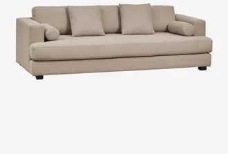 Sklum Sofá de 3 plazas en tela bouclé Neftis SKLUM