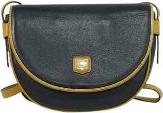 Celine Pre-owned Cross Body Bags, female, Black, Size: ONE SIZE Pre-owned Vintage shoulder bag