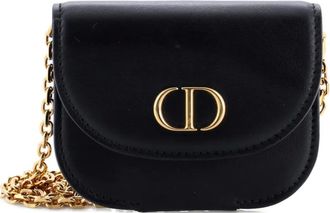 Dior 30 Montaigne Removable Pouch Leather belt bag - Zwart