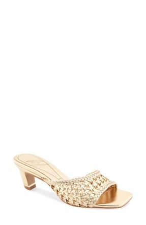 Kenneth Cole Arita Sandal in Gold at Nordstrom, Size 5.5