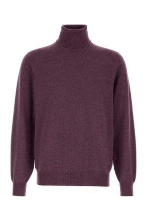 Brunello Cucinelli Brunello Cucinelli Purple Cashmere Sweater