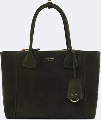 Prada Prada Nova Large suede tote bag