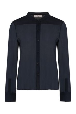 Chloé Crêpe-Silk Blouse