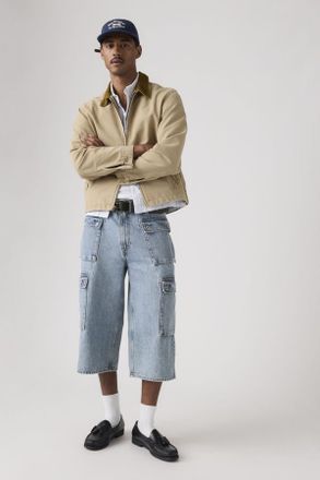 Levi's Cargo 478 Baggy Capri - Hombre - 30 - Azul / Surplus Deluxe