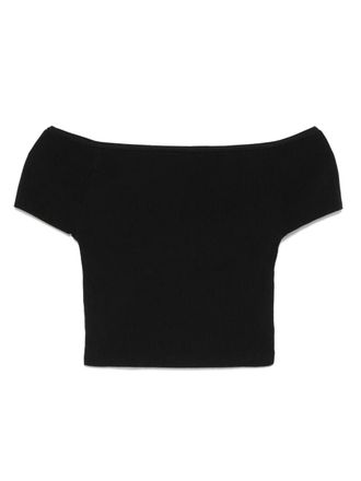 Lauren Ralph Lauren Razza top - women - Nylon/Viscose - S - Black