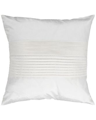 Surya Discontinued Surya Solid Pleated Decorative Pillow