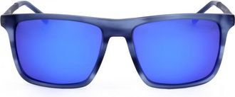 Quiksilver Mens Blue Rectangular Sunglasses QS4004-2
