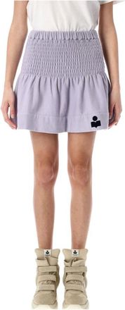 Isabel Marant Short Skirts, female, Purple, XS, Pacifica Mini Skirt