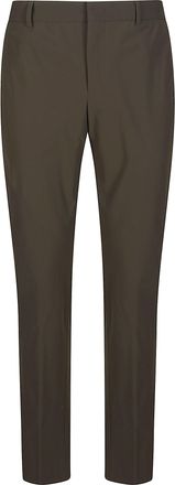 Pantaloni Torino Epsilon Reflector Pants In Olive Green Technical Cotton